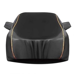 Housse De Voiture pour Jaguar F-Type Cabriolet Coupe| B&acirc;che De Voiture Ext&eacute;rieure &Eacute;tanche &Agrave; l'eau Et &Agrave; La Poussi&egrave;re Anti-Rayures Et Anti-poussi&egrave;re (Color : Black, Size : F-Type Coupe) (彭真は大金を稼いだ, neuf)