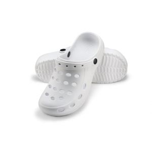 ESTRO Sabot de Jardin Femme - Sabots Homme Unisexe Mules Hommes Sabot Plastique Homme L&eacute;ger Mules et Sabots Femme Jardin A02 (44, Blanc) (ESTRO&trade;, neuf)