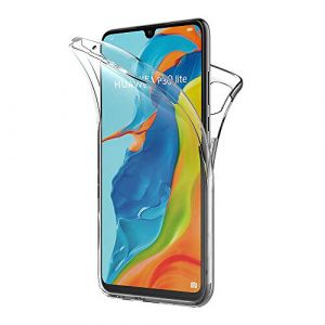 AICEK Coque Huawei P30 Lite, 360°Full Body Transparente Silicone Coque pour Huawei P30 Lite Housse Silicone Etui Case (6,15 Pouces) (AICEK EU Store, neuf)