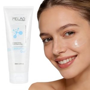 Elitzia ETCG781 Gel conducteur &agrave; l'acide hyaluronique pour appareils de beaut&eacute; RF et EMS 200 ml 6,76 fl.oz Qualit&eacute; salon Gel non adh&eacute;sif Hydratant Raffermissant Soin de la peau pour le visage et le (Elitzia beauty, neuf)