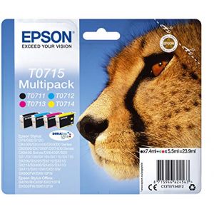 Epson T0715 Multipack - Ink Cartridge Original - Black, Cyan, Magenta, Yellow - 5,5 ml (shop-weinheim, neuf)