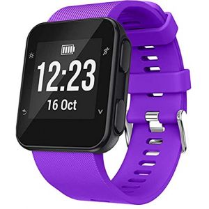 Shieranlee Band Compatible pour Garmin Forerunner 35,Classique R&eacute;glable Rechange Sport Accessoire Bande Compatible avec Forerunner 35 Smart Watch, Fit 5.11-9.05 inch (130mm-230mm) Wrist (BETTYCHEN LIMITED, neuf)