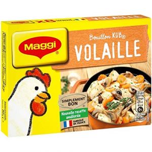 NESTLE MAGGI - Bouillon Volaille 80G - Lot De 2 - meilleure offre (Les Trois Mousquetaires, neuf)