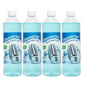 Cleanerist Lot de 4 recharges de liquide de nettoyage pour tête de rasage Braun Clean & Renew (Series 3/5/7/8/9) – Remplacement pour 40 cartouches de nettoyage CCR – Liquide de nettoyage pour rasoir (Die Seifenblase, neuf)