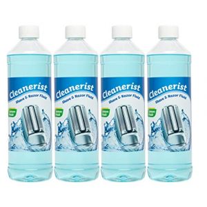 Cleanerist Lot de 4 nettoyants pour têtes de rasage Braun Cartouches CCR 4 x 1 l (Die Seifenblase, neuf)