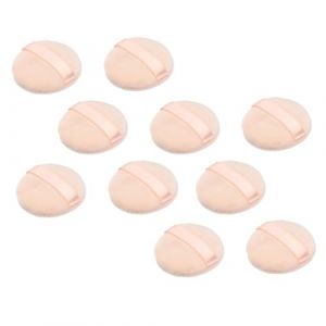 TEHAUX Lot De 20 Houppettes &agrave; Poudre Petit Format En Mati&egrave;re Douce Pour Visage, Outil Cosm&eacute;tique Pour Fille, Applicateur Maquillage Pratique Et L&eacute;ger Pour Usage Quotidien (Breamblue N, neuf)