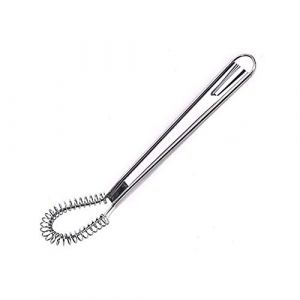 1pc Fouet à Spirale en INOX - Cuillère Magique - Fouet Mèche en Spirale Professional Mini-Fouet Anti-Adhésif (Acier Inoxydable) (hai feng xian lan tu bai huo shang hang, neuf)