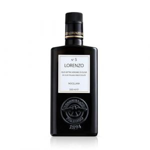 Lorenzo No. 5 Nocellara Extra Virgin Olive Oil, 16.9-Ounce by AAB Gourmet Food, Inc (Pasta & Cheese) - DROPSHIP (Nelson Sicily, neuf)