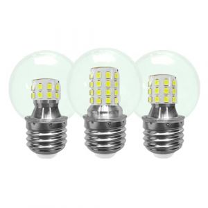 DYYK 2 pi&egrave;ces 200-240 V E27 G45 lampe &agrave; LED ampoule LED bougie ampoule E27 LED lampe de ma&iuml;s LED 5 W 7 W 9 W Bombilla lustre &eacute;clairage 240 V (Color : 4000K, Size : E27 5W) (huifengzichen, neuf)