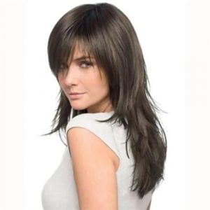 Perruque Cheveux Humains Lace Frontale Cheveux Naturels Perruque Femme Moyen Long Cheveux Naturels Perruque Lace Frontale (Jingqijin, neuf)