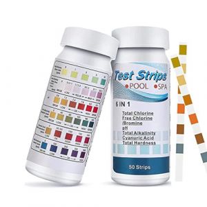 100 Testeur PH Piscine,Testeur Piscine,Test Duret&eacute; de l'Eau Test Eau Aquarium Bandelette Piscine,Test Spa Analyseur Eau Piscine Testeur Eau Piscine,Languette Piscine,Bandelette Pour Pool (xiaosuiqiangDE, neuf)