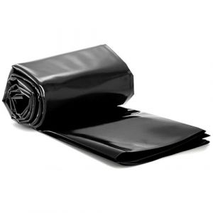 Bâche de bassin pour bassins extérieurs 2x2.5m 3x4m 5x7m 6x9m 8x10m 10x12m, membrane flexible de 0,12 mm pour bassin de terrasse, jardin paysager, aquaculture, cascade, bassin à canards(5x10m) (shanxitongmu, neuf)
