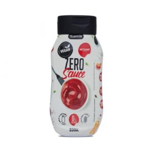 Quamtrax | Zero Calories Sauce (330ml) | Sauces zéro | Moins de 10 kcal par goût - Ketchup (FITADIUM, neuf)