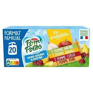 Epicerie POM'POTES - Pom'Potes Sans Sucres Ajoutes Multivarietes 1800G - Lot De 3 - Livraison Rapide et Gratuite (IC-Boutique, neuf)