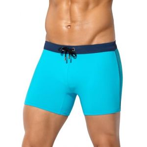 Mauro Kane Maillot de Bain Homme Boxer avec Cordon de Serrage R&eacute;glable Short de Bain Cale&ccedil;on Swimming Trunks Piscine (Mauro Kane, neuf)