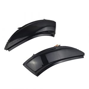 Indicateur de Miroir Dynamiques Jaune Bleu LED Clignotant pour Clio IV MK4 BH RS Grandtour KH 2012-2016 (FaroeChi Auto, neuf)