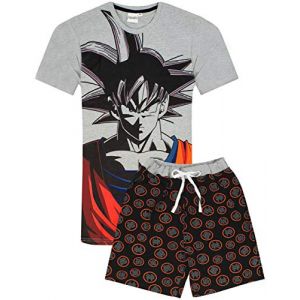 Dragon Ball Z Goku Personnage Masculin Pyjama Options Jambes Courtes ou Longue L (Vanilla Underground, neuf)