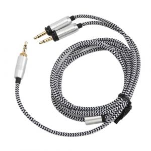 C&acirc;ble Audio 3,5 Mm, C&acirc;ble Audio de Remplacement pour Focal Elegia, pour Glear MG, pour Celestee, pour Stellia, pour Elear, pour Clear, pour Casque Radiance (Waxiage-EU, neuf)