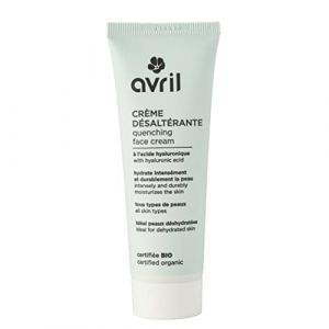 Avril - Crème Désaltérante Bio - Hydratation Intense - Acide Hyaluronique - Aloe Vera Bio - 99% d'Origine Naturelle - Fabriqué en France - 50ml (Parapharmacie Centrale, neuf)