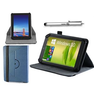 Navitech Housse étui Bleu Folio avec Stylet Compatible avec Acer Iconia Tab 7 A1 / Acer Iconia One 7 / Acer Iconia B1-720 (North Laine Accessories FR - enregistré à la TVA, neuf)