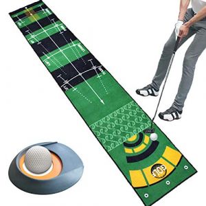 Tapis de Putting à Domicile pour l’Entraînement de Golf, Pofessionnel Tapis D'entraînement de Golf à Domicile pour Cour Intérieure Extérieure - 50x300cm (huiixa-eu, neuf)