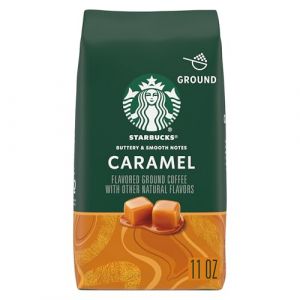 STARBUCKS Caramel, caf&eacute; moulu, 325 ml (US international service, neuf)
