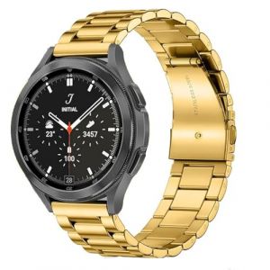 FOUUA Bracelet de montre Bracelet Acier Inoxydable M&eacute;tal Bracelet de Montre 18mm 20mm 21mm 22mm 24mm &agrave; D&eacute;gagement Rapide Bracelets pour Hommes et Femmes.Bracelet de Montre Intelligent (NUCCE, neuf)