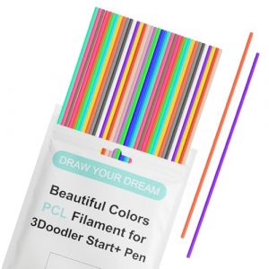 22 couleurs 3D Doodler Recharges pour stylo 3D 3Doodler Start à basse température d'impression PCL Filament 15 cm x 22 pièces Parfait pour les projets créatifs, les anniversaires d'enfants et les (jingxixin, neuf)