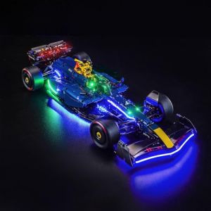 Kit d'éclairage à télécommande compatible avec Lego 42206 Oracle Red Bull Racing RB20 F1 Car (pas de modèle), kit d'éclairage LED compatible avec Lego Oracle Red Bull Racing RB20 F1 Car 42206 Jouet (BrickBling Lighting, neuf)