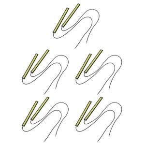 ISTOVO 10 X LED 12V Bande Feux Diurnes DRL Feu Anti-Brouillard Feux de Route de Voiture (MHJstore, neuf)