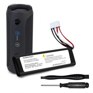 [5800mAh] Batterie pour JBL Flip 4, Flip 4 Special Edition, GSP872693 01 Nouvelle Haute Capacit&eacute; Batterie de Remplacement avec Outils de r&eacute;paration (Paisue FR, neuf)