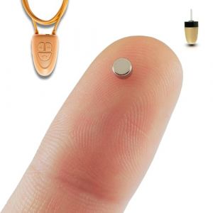 PingaOculto Oreillette Espion Bluetooth Ecouteur Mini Invisible pour Examen Nano Cach&eacute; Telephone Microphone - Casque sans Fil Discrete Ecoute &agrave; Distance (Oreillette Espion Nano V4 + Vip Pro SuperMini) (PingaOculto, neuf)