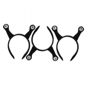 SAFIGLE 3 Pièces Bandeau De Nouveauté Cerceau De Cheveux De Fête Bandeaux Amusants Accessoires De Costumes De Fête Accessoire De Costume De Cosplay Accessoires D'escargot En Tissu Noir (Grand Di, neuf)