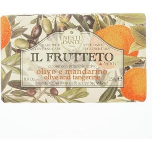 Nesti Dante Il Frutteto Olive and Tangerine Soap Mydło Toaletowe Oliwa z Oliwek i Mandarynka 250 g (Blamar, neuf)