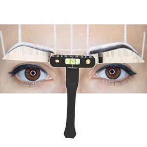 Pochoirs de Règle D'équilibre des Sourcils, Pochoir de Mise en Forme de Tatouage de Sourcil, étrier de Tatouage de Sourcil, Règle de Positionnement à Trois Points pour la Forme de Sourcil(Ⅳ) (Semme-eu, neuf)