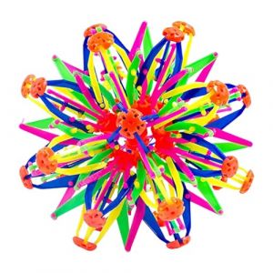 Balle Extensible Respiration, Boule Anti Stress Enfant Multicolore Magique, Balle Sensorielle Autiste Tdah, Jouet Sensoriel Anti-Stress avec Activit&eacute;s d'apprentissage Pr&eacute;scolaire pour Enfant Adulte (deyans, neuf)