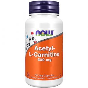 Now Foods, Acetyl-L-Carnitine, 500 mg, 50 Gélules végétaliennes, Testé en Laboratoire, Acide Aminé, Sans Gluten, Sans Soja, Végétarien (NaturProdukte, neuf)