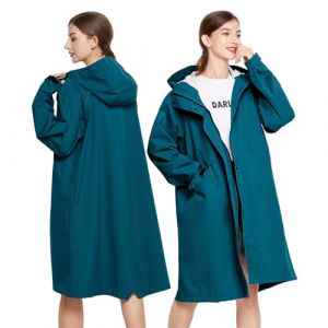 LAMA Manteau de pluie imperm&eacute;able poncho de pluie unisexe veste de pluie respirante cape de pluie v&ecirc;tements de protection contre la pluie raincoat pour hommes femmes v&eacute;lo randonn&eacute;e camping voyage (LAMA Shop, neuf)
