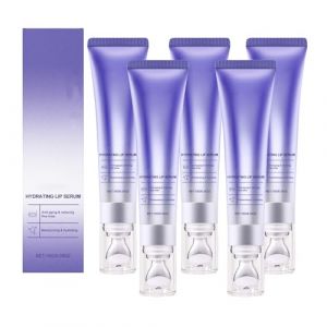 S&eacute;rum repulpant pour les l&egrave;vres Plumpify | Huile hydratante pour les l&egrave;vres &agrave; effet anti-rides, soin hydratant et brillant pour am&eacute;liorer l'&eacute;lasticit&eacute; et att&eacute;nuer les ridules, formule longue dur&eacute;e (5) (QK-LINK, neuf)