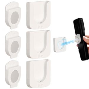 UEAVOID 3 pièces Support magnétique pour télécommande,Support mural sans perçage,Organisateur mural multifonctionnel pour la prise de charge de la télécommande TV,Support mural telecommande (yjswxsm-shop, neuf)