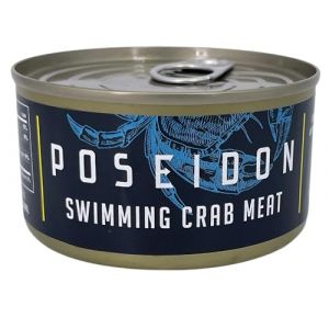 Chair de Crabe en Morceaux Poseidon, 170 g, Crabe Sauvage Premium (Caesar Gourmet, neuf)