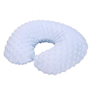 Oreiller de Voyage pour Enfant Oreiller en Forme de U Confort Coussin de Voyage Doux Soutien de Tête et Cou Gonflable Oreiller de Voiture de Bébé Pliable pour Camping Sommeil Siège Voiture Voyage (Xinxiang Optics, neuf)