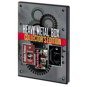 Heavy Metal Box : Metallica / Iron Maiden / Judas Priest - Coffret 3 DVD (Cultyfix, neuf)