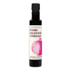 CORNEDOR - Vinaigre de grenade | 250 ml | Cru, non filtré, non pasteurisé, avec la mère | Jus de grenade fermenté 100% naturel | Assaisonnement de salade, marinades, cuisine (CornedorCo, neuf)