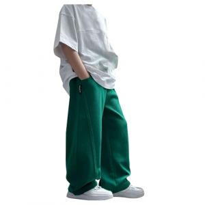 Pantalon pour GarçOn 2025 Adolescent GarçOns Pantalon avec Ceinture éLastique avec Boutons-Pression Pantalon Jogging DéContractéS SurvêTement Long Et Baggy pour Enfants 5-14 Ans (MAIE25, neuf)