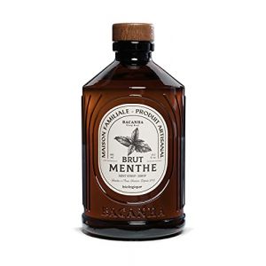 BACANHA - Sirop Bio et Brut - Sirop de Menthe - Pour Eau, Cocktail, Limonade et Thé Glacé - 400 mL (Bacanha, neuf)