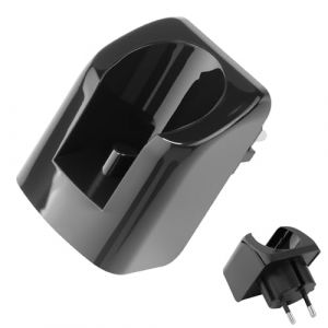 KingYH Chargeur Mural sans pour Brosse &agrave; Dents &eacute;lectrique Oral-B Braun Prise EU Station pour Brosse &agrave; Dents &eacute;lectrique Vitality Genius X iO3 iO4 iO5 iO6 (Noir, Oral B-yashuachongdianqi) (KingYH, neuf)