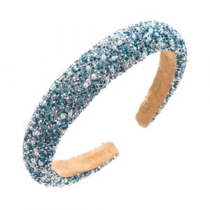 Bandeau Tête de Mort Large Tête de Mort avec Strass Brillants Perles Artificielles pour Mariage Cérémonie et Usage quotidien (XTYaa, neuf)