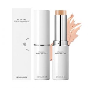 Stick de Fond de Teint Correcteur &Eacute;claircissant Rose Nu - Tenue Toute La Journ&eacute;e, Imperm&eacute;able, Contours, Couvre Les Cernes, Application Facile(Skin-tone pink,1pcs) (LiuYanFengDP, neuf)