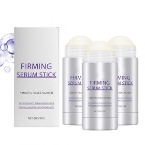 Lot de 3 b&acirc;tonnets de raffermissement de la peau au r&eacute;tinol avec peptides antioxydants anti-&acirc;ge pour le visage, le cou et la poitrine - Traitement hydratant des rides pour lisser les ridules, la (NeoMall新汇, neuf)